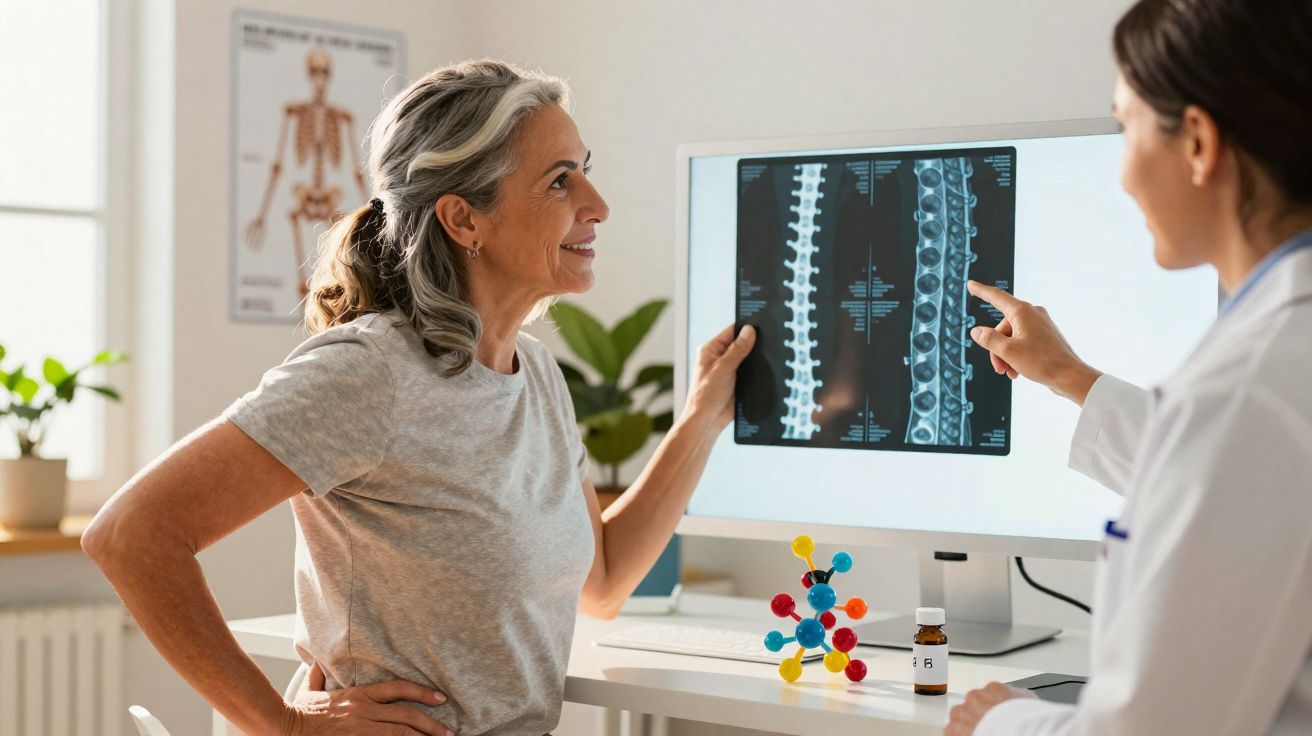 Nova descoberta para fortalecer ossos pode reverter a osteoporose.